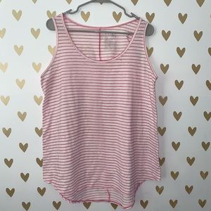 Terra & Sky pink freckled tank top